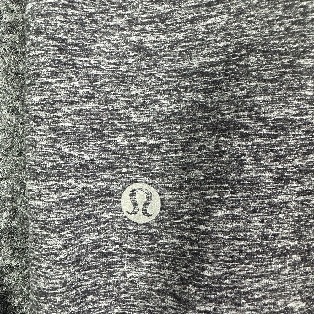Lululemon Shirt Women 4 Heather Gray Make A Move Cowl Neck Stretch Athletic READ - Picture 9 of 11